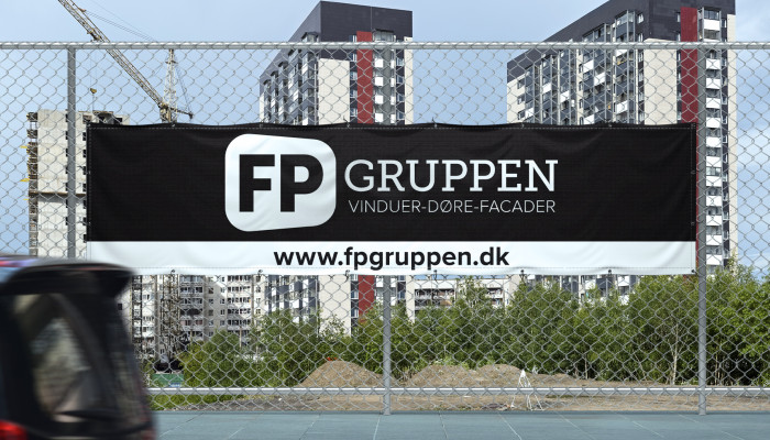 FP Gruppen – banner